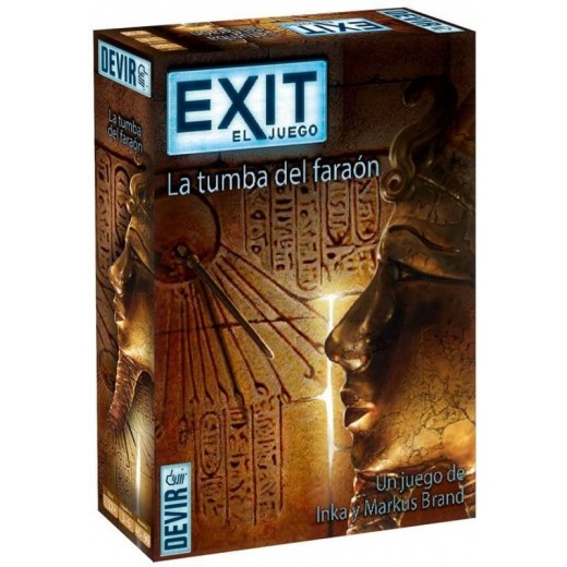 Juego de Mesa Exit El juego Scape la tumba del faraón sala de escape