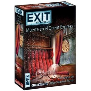Juego de Mesa Exit El juego Scape Muerte en el Orient Express sala de escape