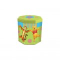 Taza desayuno de Winnie the Pooh colorida en caja metálica tazón cerámica