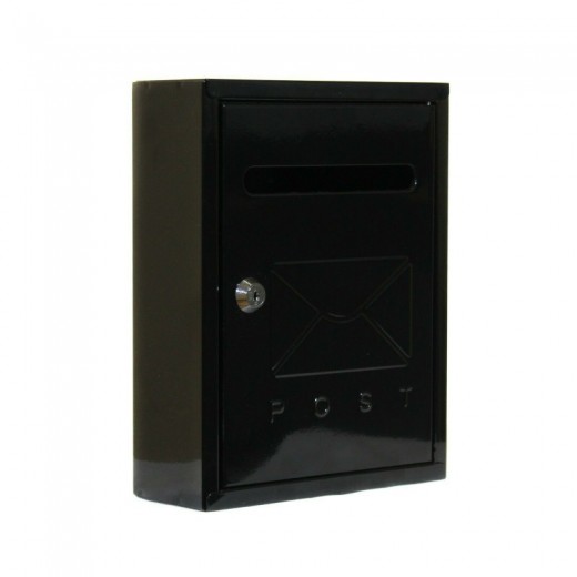 Buzon de metal para exterior o interior con llave para pared Nuevo