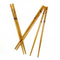Palillos chinos de madera para sushi comida oriental letras china 5 pares