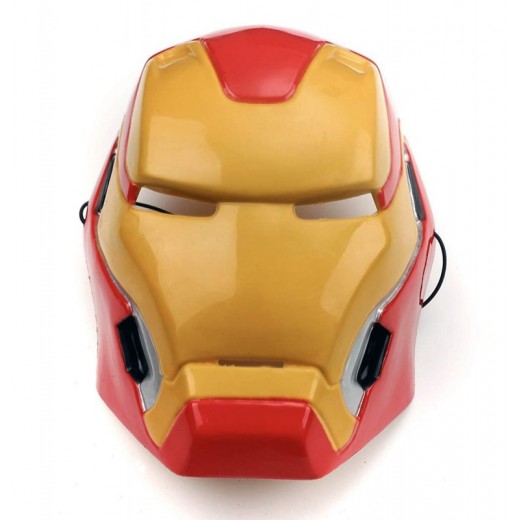 Mascara iron man para niño careta vengadores Iron-MAN super héroe Disfraz