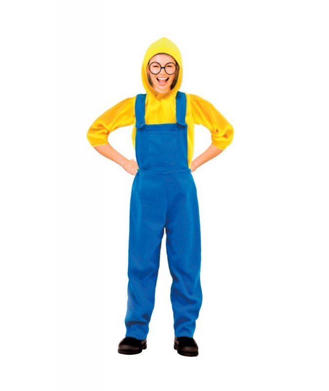 Disfraz tipo Minion traje unisex muñeco trabajador amarillo adulto -  TodoMasBarato